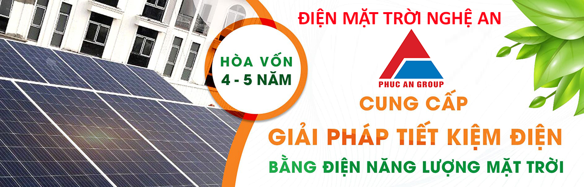 Thi công điện mặt trời hòa lới Vinh
